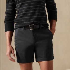 7” Black Core Temp Shorts - Banana Republic